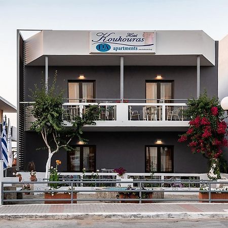 Lia Beachfront Apartments Stalos Ngoại thất bức ảnh
