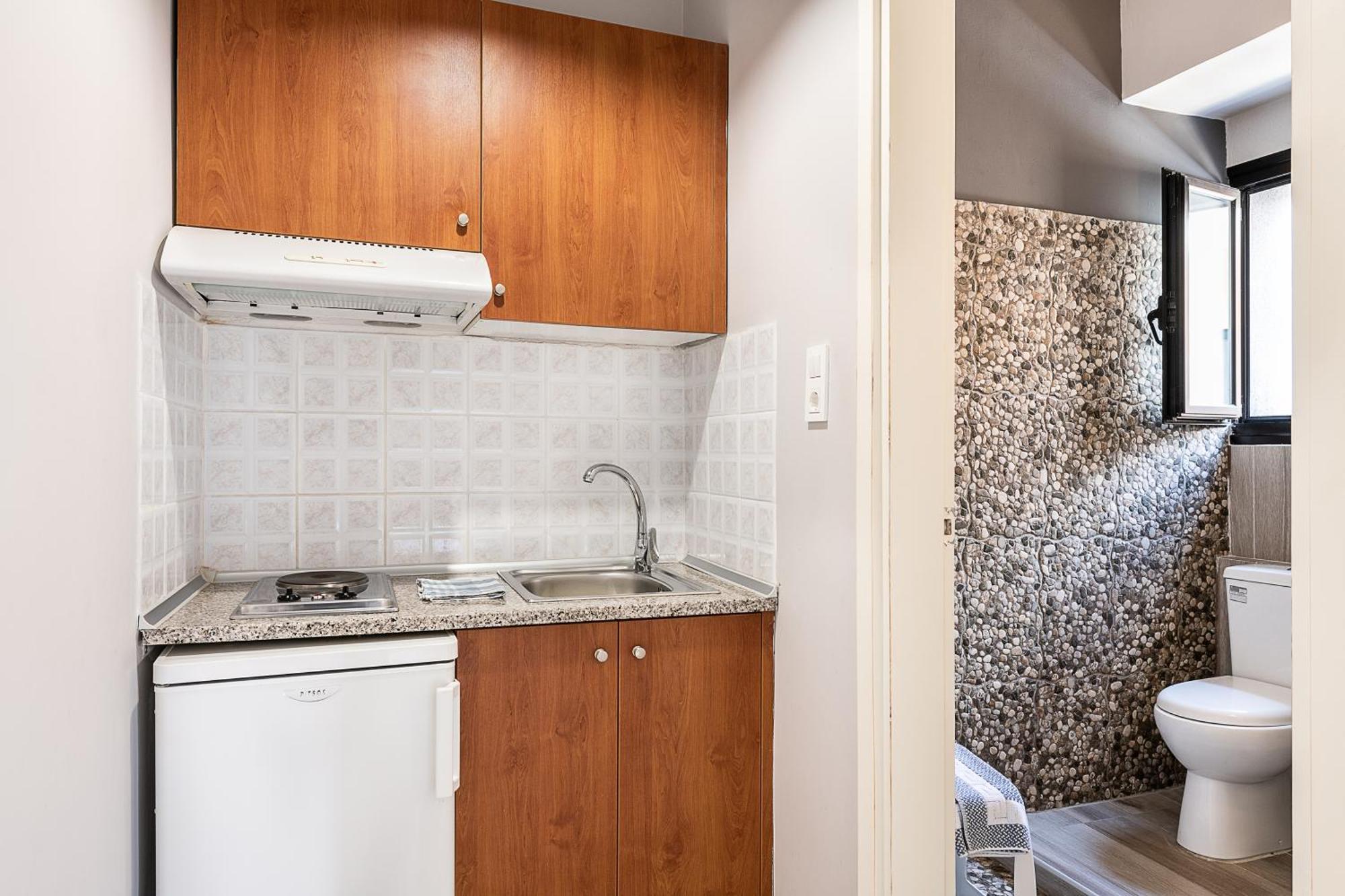 Lia Beachfront Apartments Stalos Ngoại thất bức ảnh