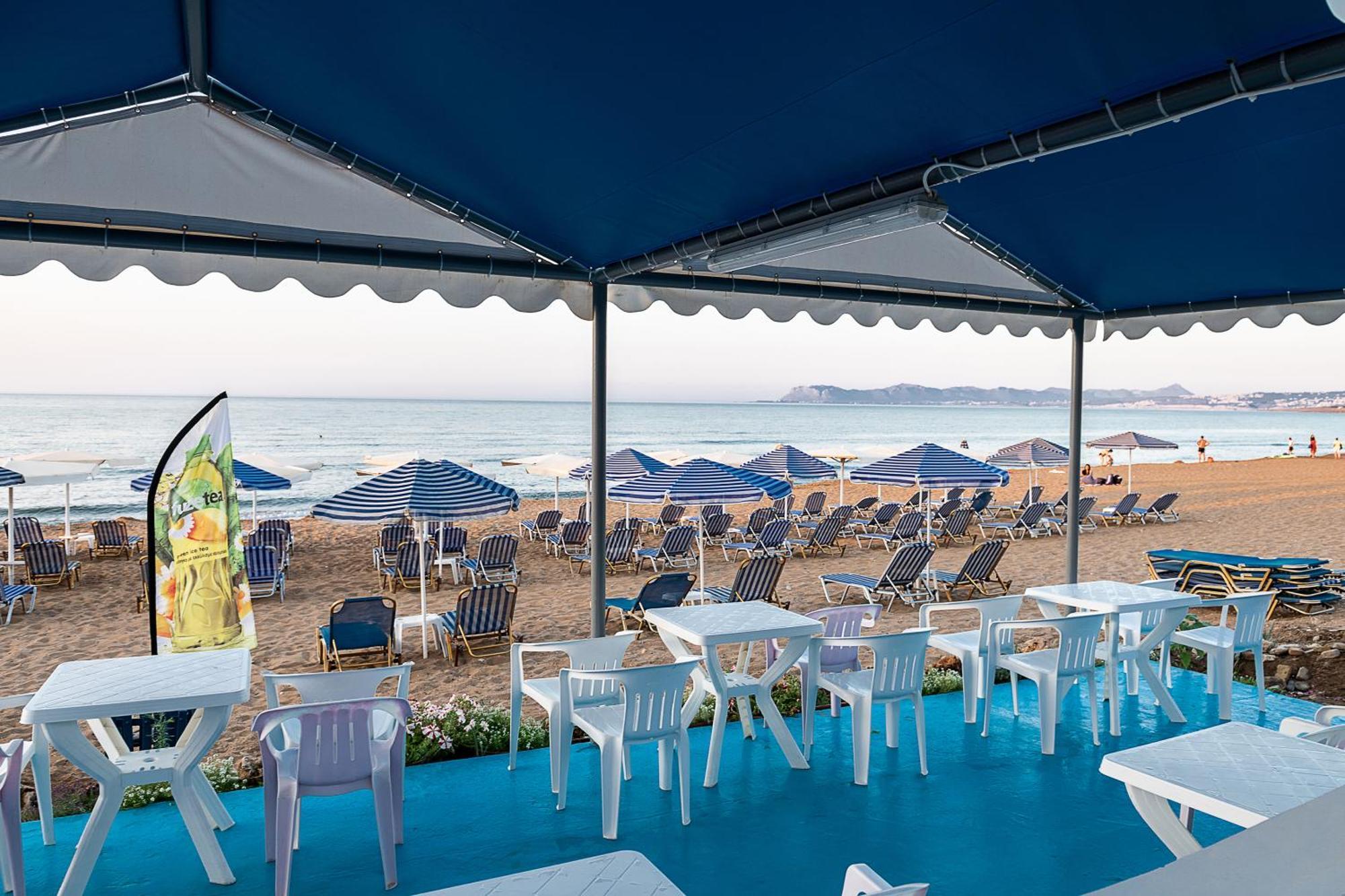 Lia Beachfront Apartments Stalos Ngoại thất bức ảnh