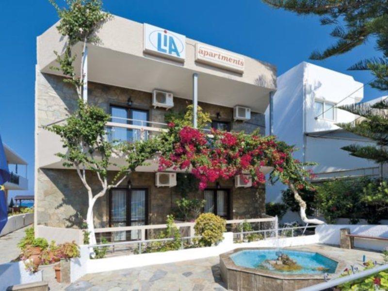 Lia Beachfront Apartments Stalos Ngoại thất bức ảnh